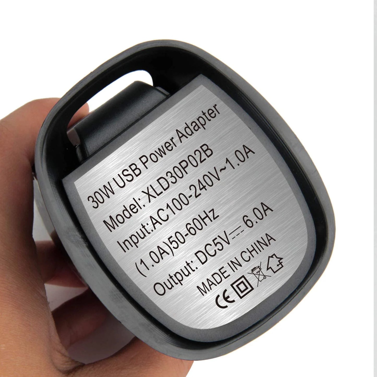 6-Port USB Wall Charger Desktop Charging Station Quick Charge 2.1,Compatible with Compatible with Phones,Tablets,Smartphones and More(Rose Red)