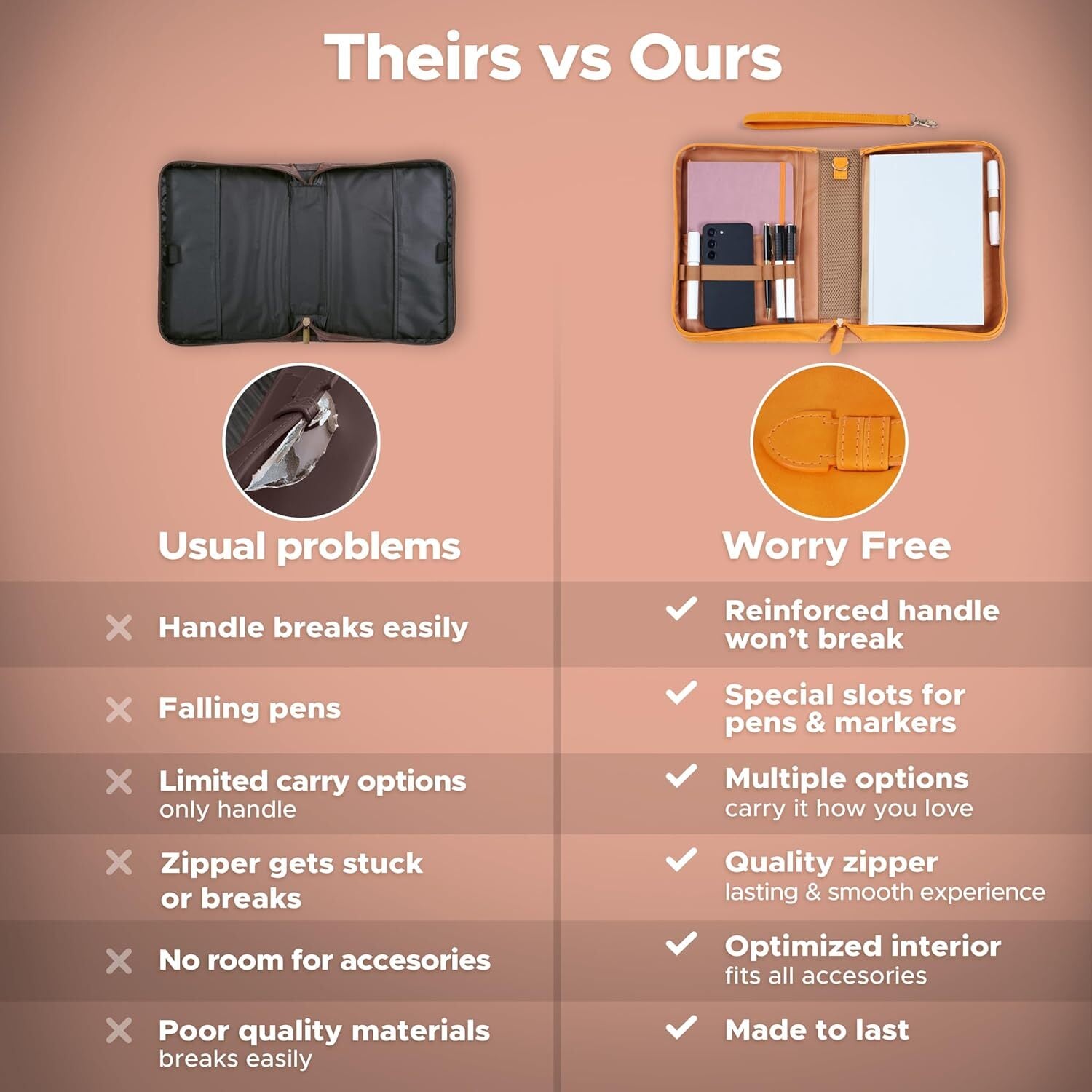 Large Bible Cover Case for Women (11"X8"X2.5") PU Leather Bible Cover for Girl