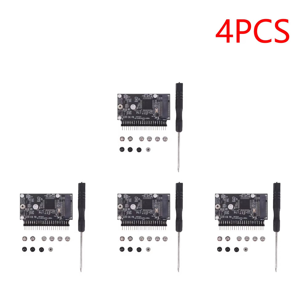 M.2 NGFF SATA SSD to 2.5 IDE SATA SSD Converter Driver-Free Adaptor Convertor for Notebook Laptop Desktop Computer and More
