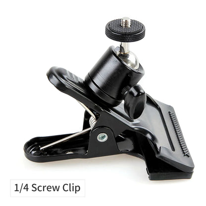 Tablet Stand Bracket Ring Light Ball Head Tripod Adapter Photography Camera Hot Shoe Phone Clip Replacement Parts Accessory