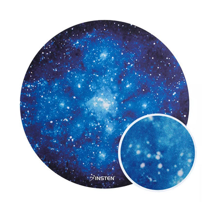 Insten round Galaxy Mouse Pad, Anti-Slip & Smooth Mousepad Mat for Wired/Wireless Gaming Computer Mouse