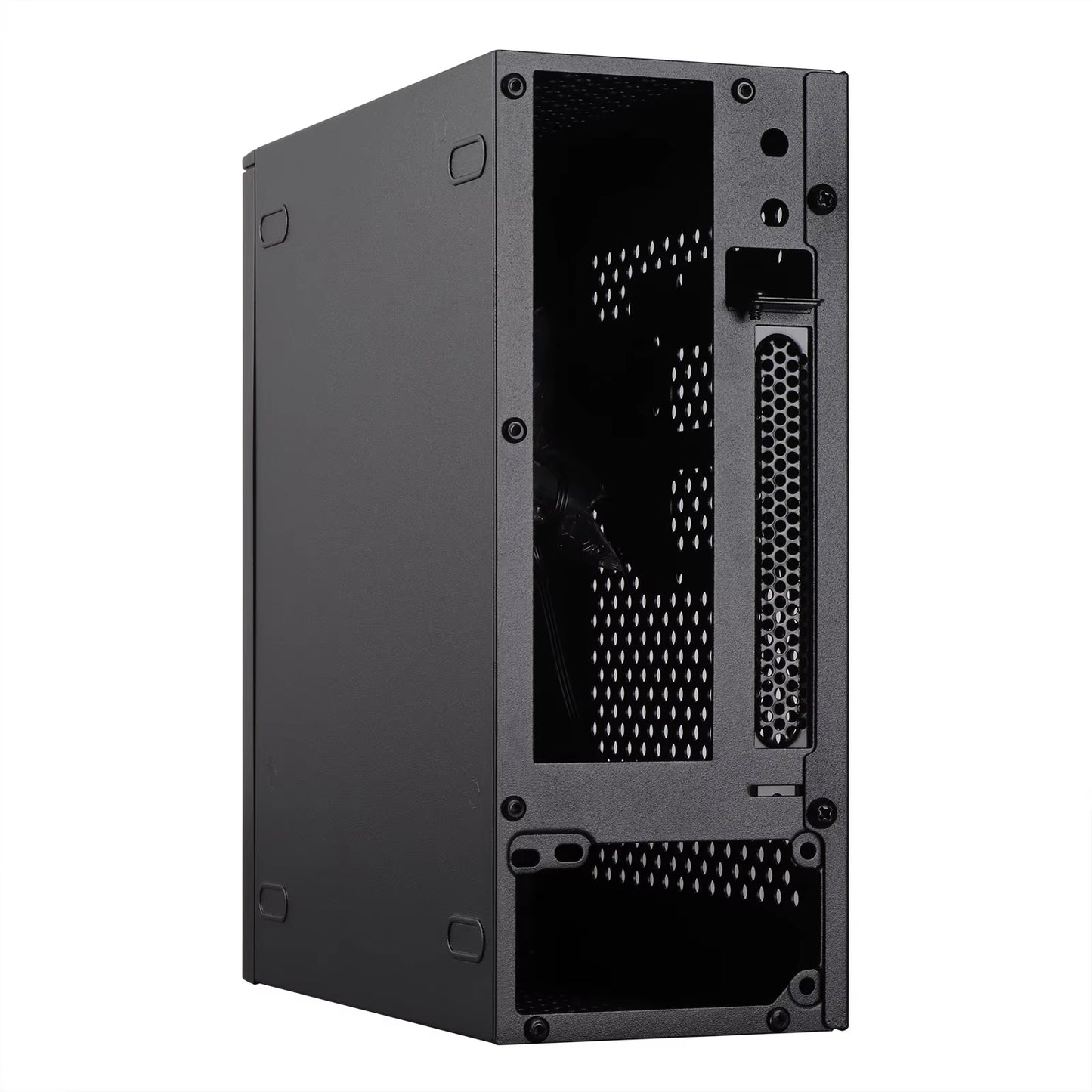 D32R Mini ITX Case, SFF Small Form Factor, Mini-Tower HTPC Computer Cases, Vented Panels 0.8Mm SPCC PC Chassis