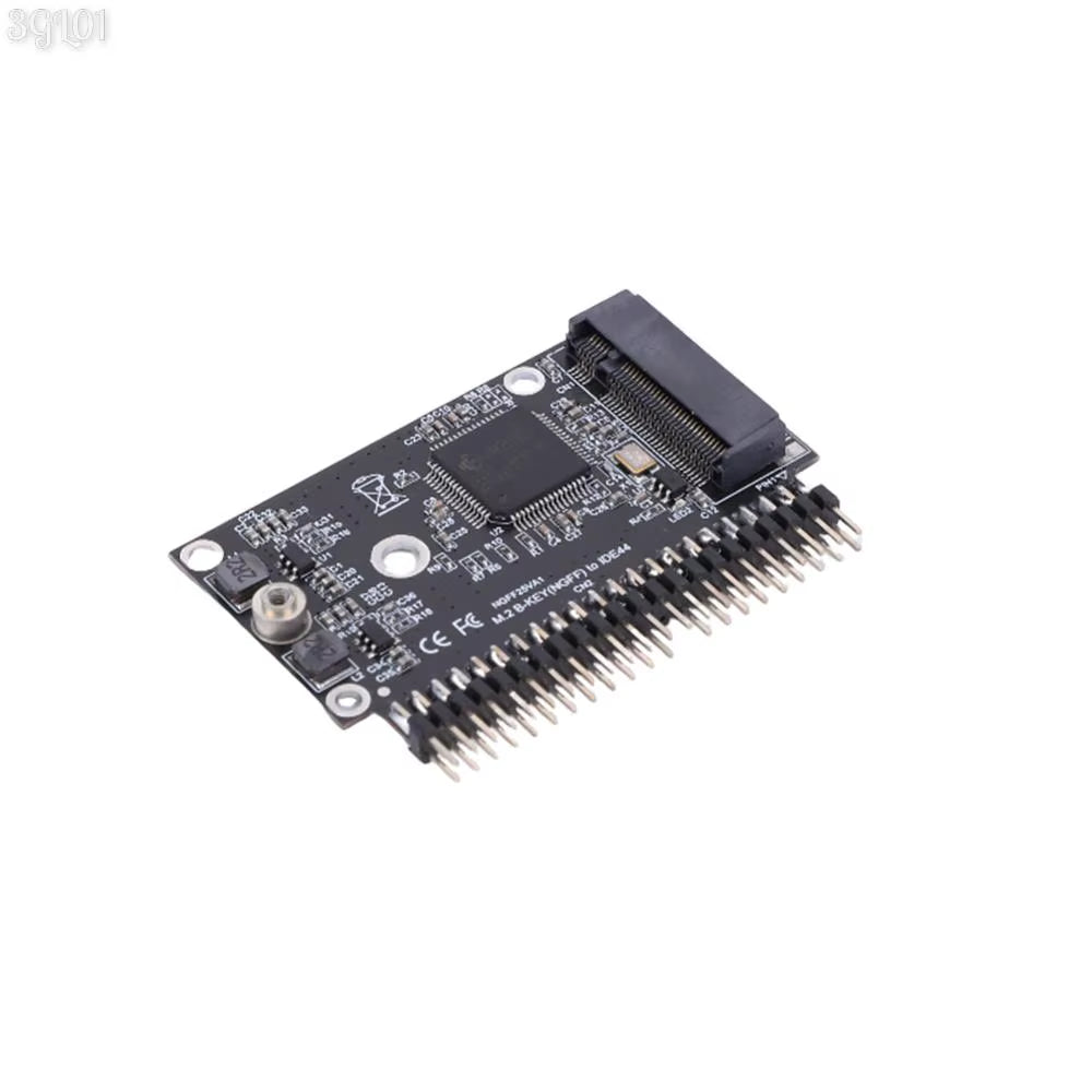 M.2 NGFF SATA SSD to 2.5 IDE SATA SSD Converter Driver-Free Adaptor Convertor for Notebook Laptop Desktop Computer and More