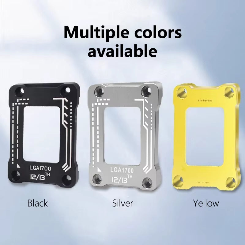 Desktop Computer Motherboard CPU Bracket LGA1700 Anti-Pressure Bending Base Correcting Frame Processor Cover
