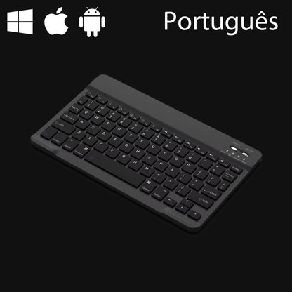 Bluetooth Keyboard for IOS Android Windows Wireless Keyboard for Tablet Cellphone Tablet Accessories for Ipad Samsung Tab Mouse