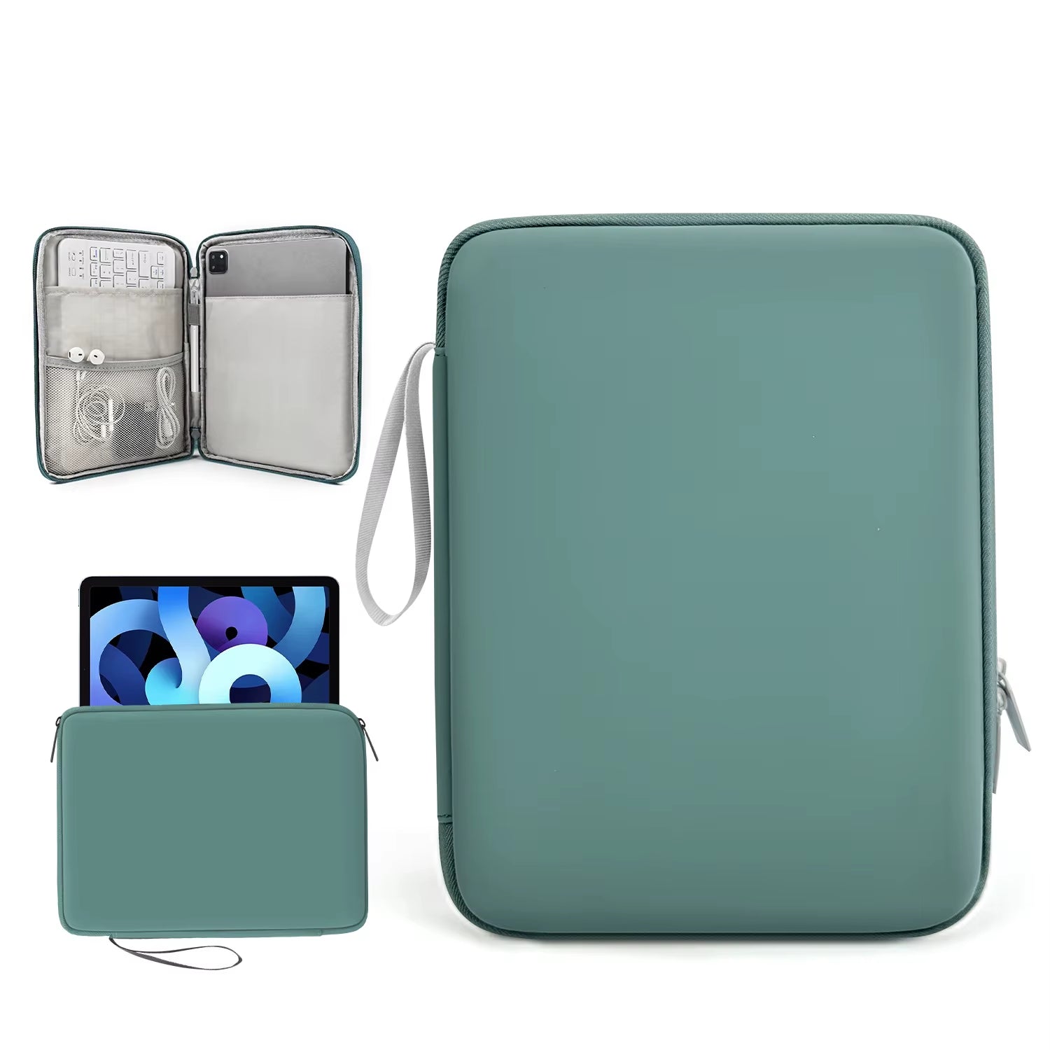 Tablet Cases Bag Sleeve 7.9-12.9 Inch Tablet Pouch for Ipad Air Case Pro Samsung Xiaomi Tablet Pouch Shockproof Multi Pockets