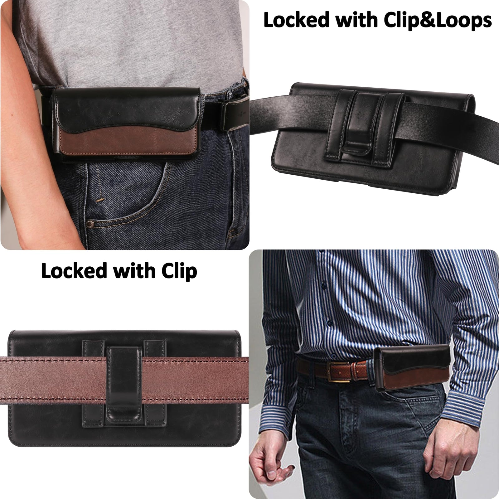 Holster for Iphone 15 Pro Max 15 Plus, 14 Pro Max 13 Pro Max, Galaxy S24 Plus...