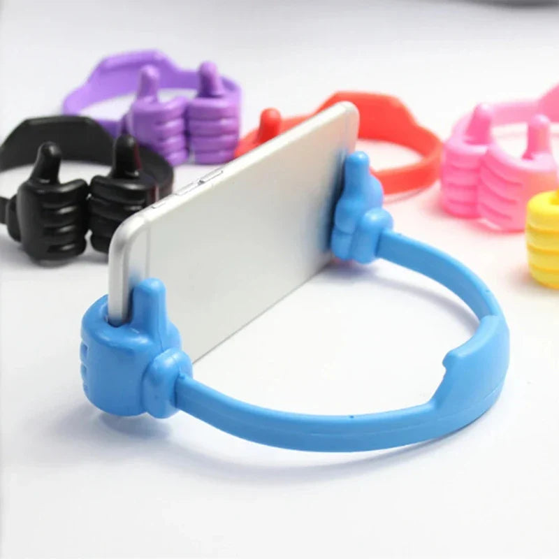 Thumbs up Cell Phone Stand Holder Lazy Desk Flexible Tablet Smartphone Stand Holder for Iphone Samsung Xiaomi Huawei