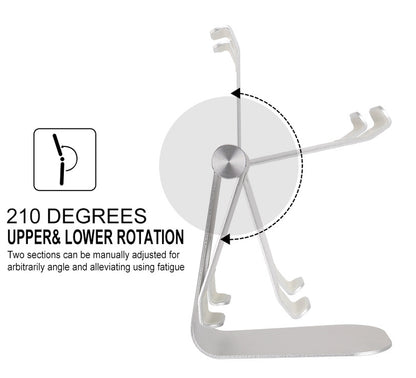 Compatible with Apple, Tablet Stands Holder for Ipad Stand Mini Tablet Phone Mount Support Deskt Accessories Adjustable Bracket