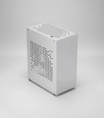 Aluminum HTPC Mini ITX PC Case with PCIE 3.0 Cable Mini ITX Chassis Game Computer Case Support Graphics Card RTX2070 I5 Mini