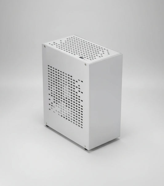 Aluminum HTPC Mini ITX PC Case with PCIE 3.0 Cable Mini ITX Chassis Game Computer Case Support Graphics Card RTX2070 I5 Mini