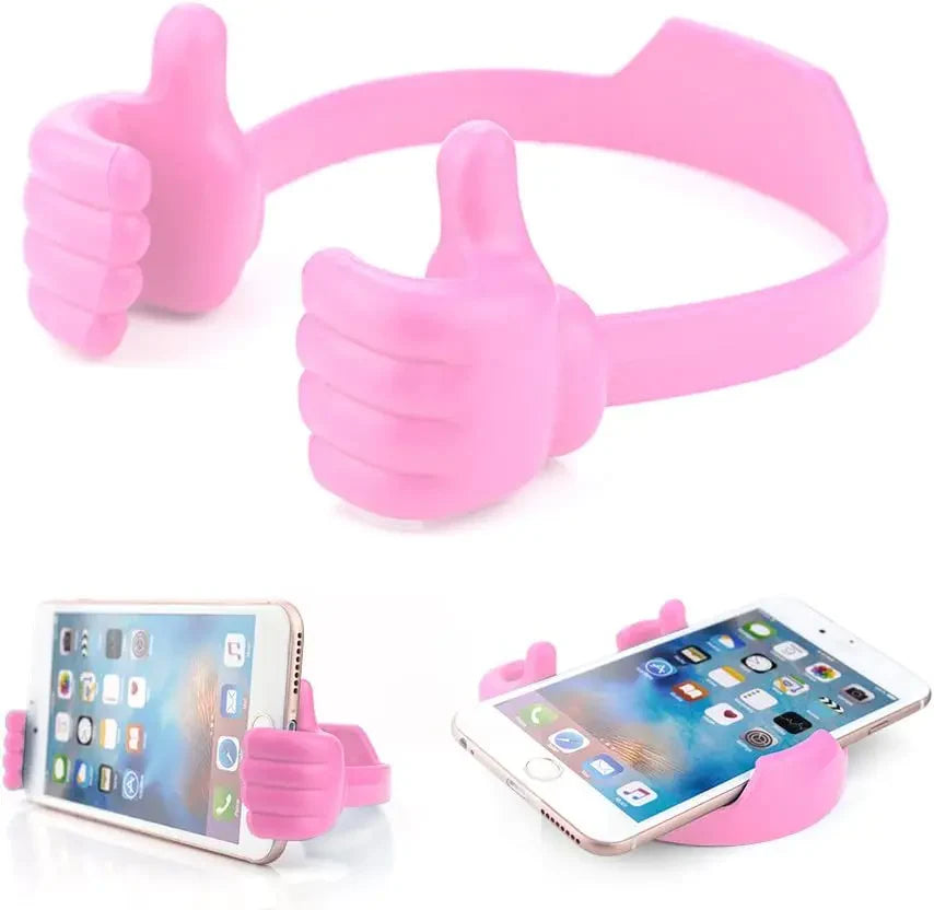 Thumbs up Cell Phone Stand Holder Lazy Desk Flexible Tablet Smartphone Stand Holder for Iphone Samsung Xiaomi Huawei