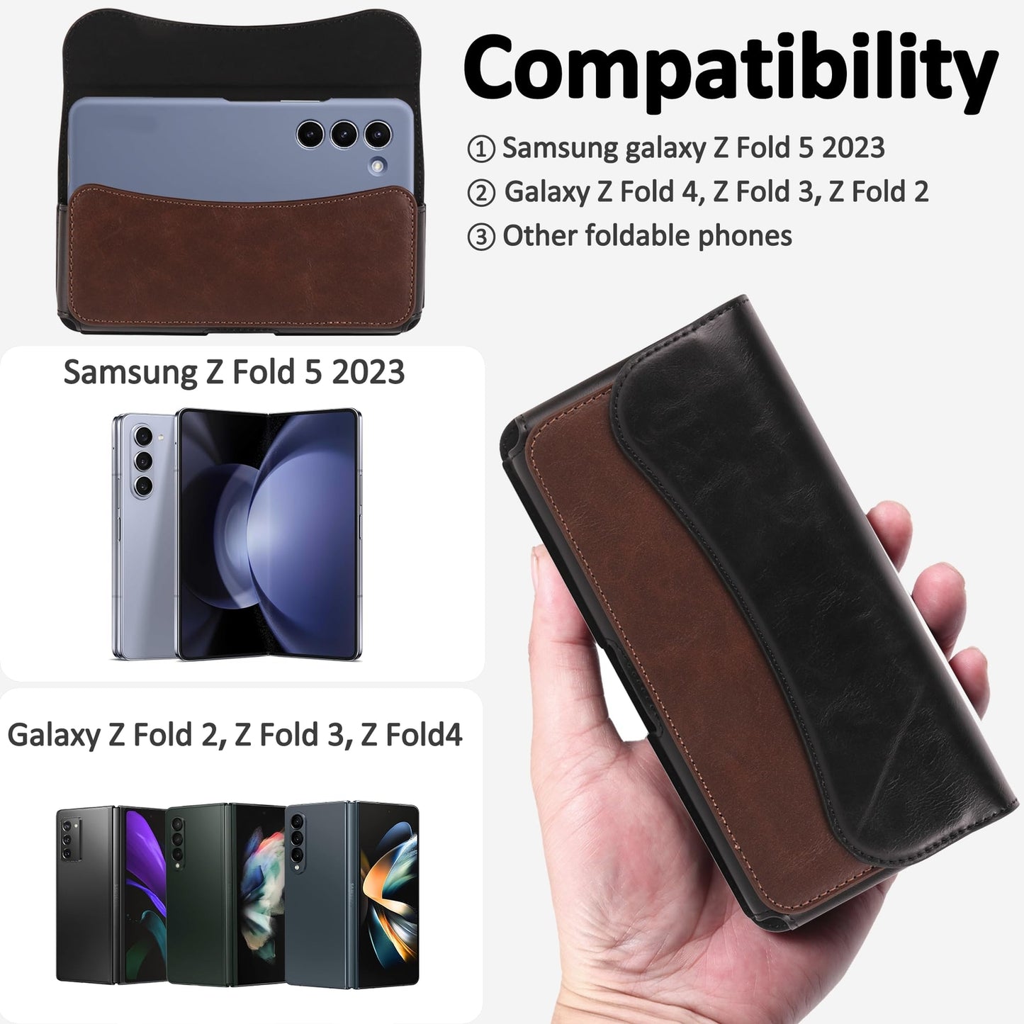 Holster for Iphone 15 Pro Max 15 Plus, 14 Pro Max 13 Pro Max, Galaxy S24 Plus...