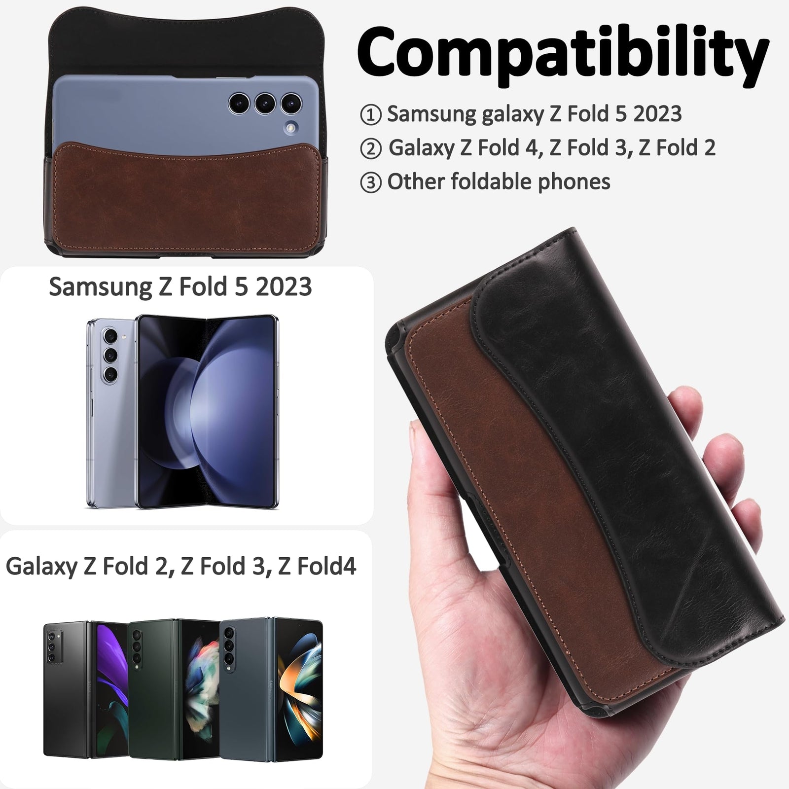 Holster for Iphone 15 Pro Max 15 Plus, 14 Pro Max 13 Pro Max, Galaxy S24 Plus...