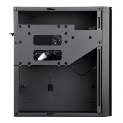 D32R Mini ITX Case, SFF Small Form Factor, Mini-Tower HTPC Computer Cases, Vented Panels 0.8Mm SPCC PC Chassis
