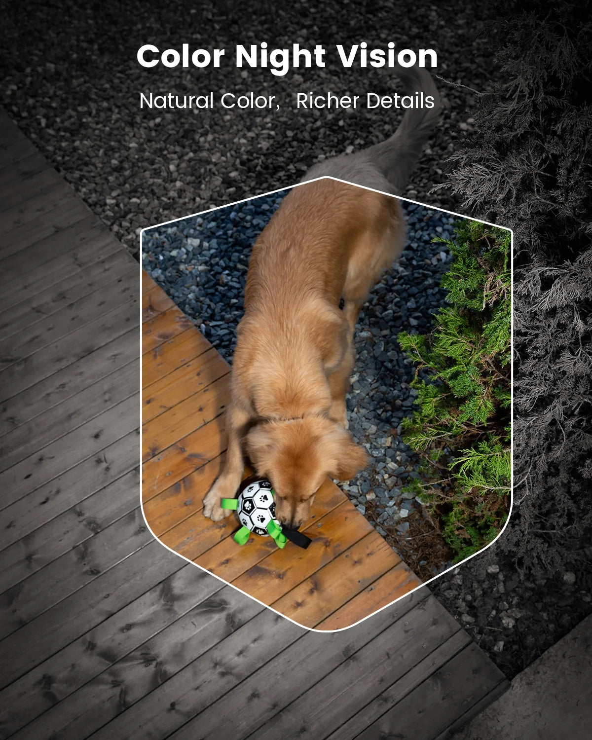 Security Cameras Wireless Outdoor, 2K Wifi Solar Camera for Home Surveillance, 360 View PTZ, Battery Powered, Color Night Vision, Motion Sensor