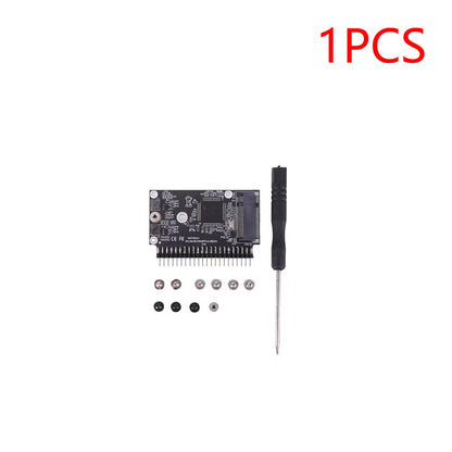 M.2 NGFF SATA SSD to 2.5 IDE SATA SSD Converter Driver-Free Adaptor Convertor for Notebook Laptop Desktop Computer and More