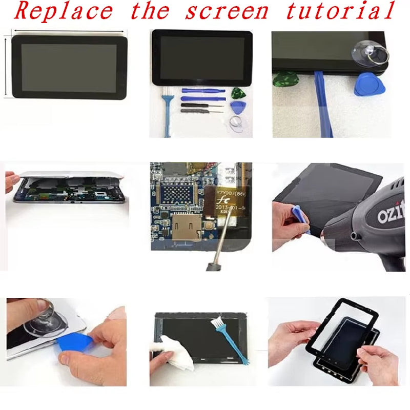 New 10.1 Inch Touch Screen for Lonwalk T10 M10 Tablet PC Capacitive Touch Screen Panel Repair and Replacement Parts T10 M10