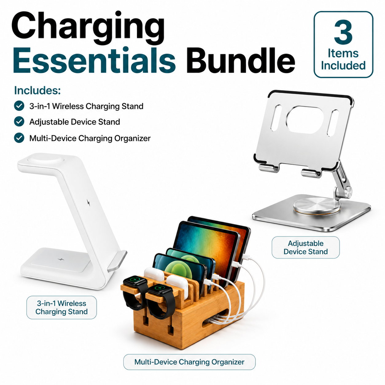 Declutter Charging Essentials