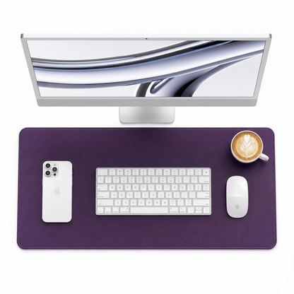 Premium Vegan Leather Desk Mat
