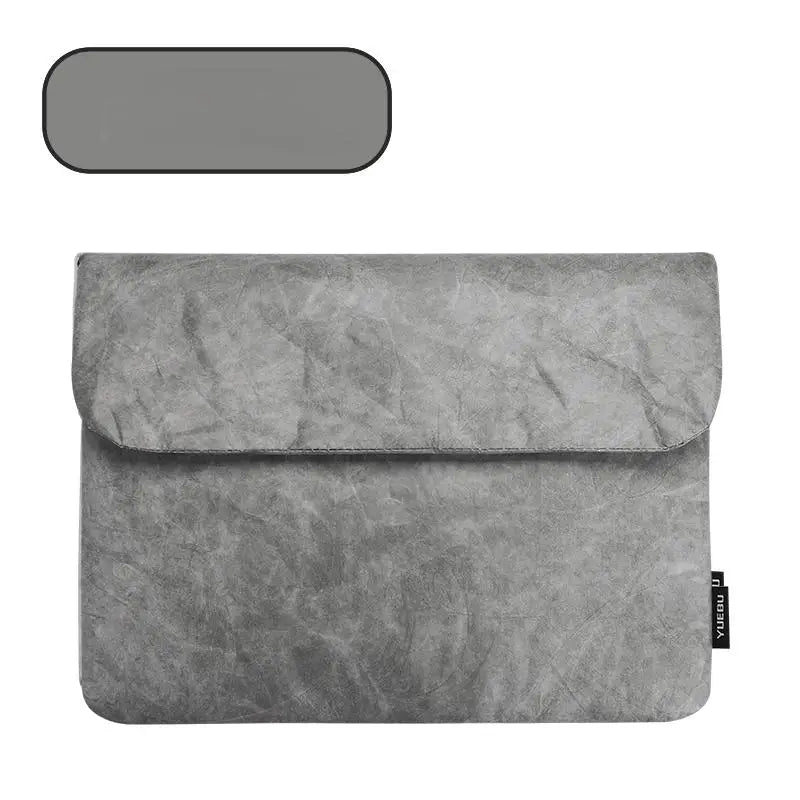 28X21Cm Vintage/Retro Style Tyvek Paper Tablet Sleeve Case, Bag for Ipad, Ipad Pro, Water Repellent, Scrapbooking Stickers Bags