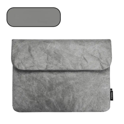 28X21Cm Vintage/Retro Style Tyvek Paper Tablet Sleeve Case, Bag for Ipad, Ipad Pro, Water Repellent, Scrapbooking Stickers Bags