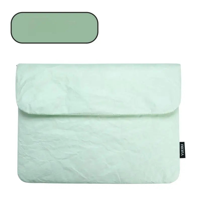 28X21Cm Vintage/Retro Style Tyvek Paper Tablet Sleeve Case, Bag for Ipad, Ipad Pro, Water Repellent, Scrapbooking Stickers Bags