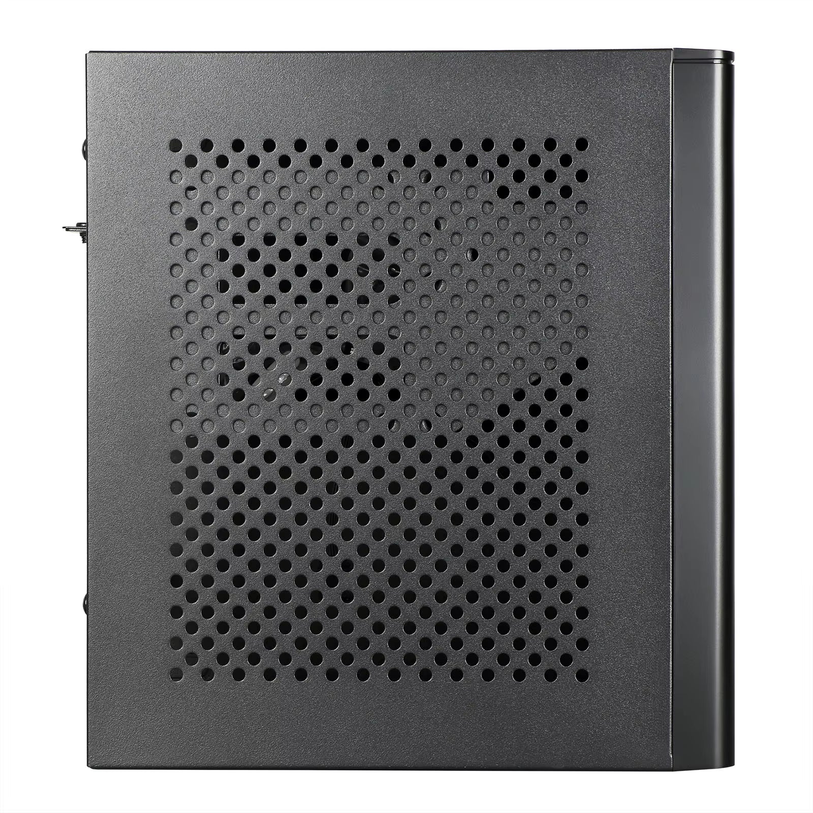 D32R Mini ITX Case, SFF Small Form Factor, Mini-Tower HTPC Computer Cases, Vented Panels 0.8Mm SPCC PC Chassis