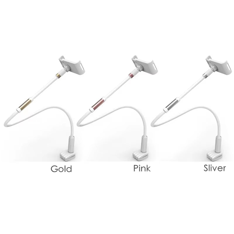 Desktop Phone Tablet Stands 130Cm Tablet Holder Adjustable Mount for Tablet 4.0 to 11 Inch Bed Tablet PC Stand Metal Support