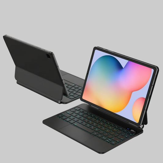 Magic Keyboard for Samsung Galaxy Tab S6 Lite 10.4 Inch Magnetic Floating Cantilever Stand Battery Level Display