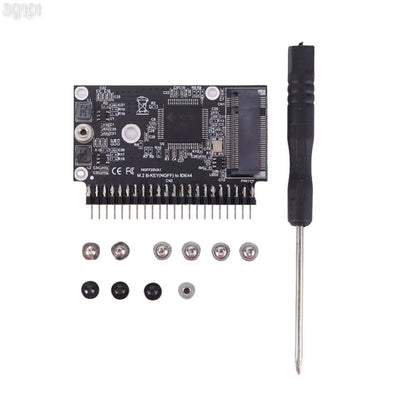 M.2 NGFF SATA SSD to 2.5 IDE SATA SSD Converter Driver-Free Adaptor Convertor for Notebook Laptop Desktop Computer and More