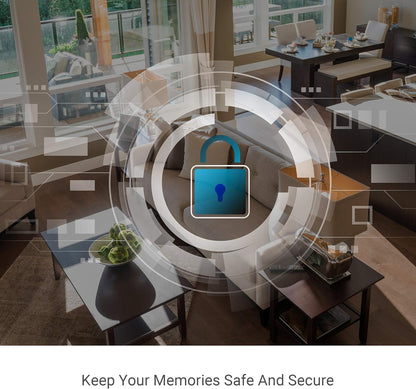 1080P Mini Wifi Pet Camera Two-Way Audio Smart Home Camera with Night Vision, Compatible with Alexa & the Google Assistant (2 Pack)