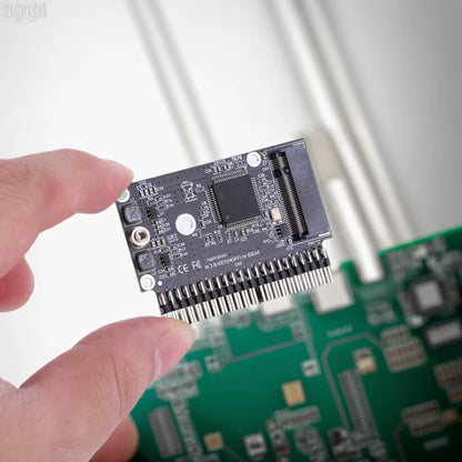 M.2 NGFF SATA SSD to 2.5 IDE SATA SSD Converter Driver-Free Adaptor Convertor for Notebook Laptop Desktop Computer and More