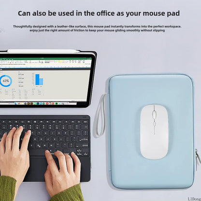 Tablet Cases Bag Sleeve 7.9-12.9 Inch Tablet Pouch for Ipad Air Case Pro Samsung Xiaomi Tablet Pouch Shockproof Multi Pockets