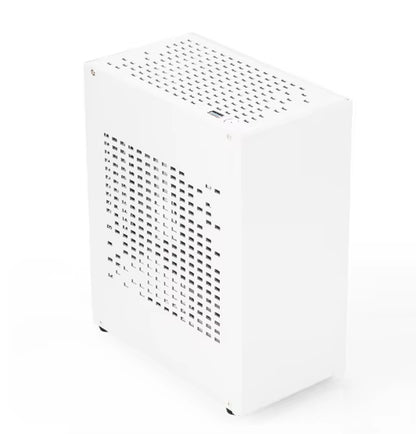 Aluminum HTPC Mini ITX PC Case with PCIE 3.0 Cable Mini ITX Chassis Game Computer Case Support Graphics Card RTX2070 I5 Mini