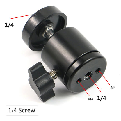 Tablet Stand Bracket Ring Light Ball Head Tripod Adapter Photography Camera Hot Shoe Phone Clip Replacement Parts Accessory