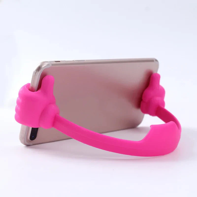 Thumbs up Cell Phone Stand Holder Lazy Desk Flexible Tablet Smartphone Stand Holder for Iphone Samsung Xiaomi Huawei