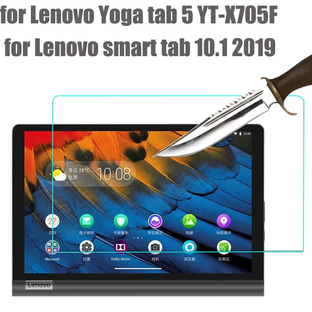 Tempered Glass Guard Flim Screen Protector  Yoga Tab 5 2019 10.1  Smart Tab Yt-X705F Tablet Screen Protector