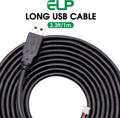 5Mp USB Camera for Computer 3.6Mm Lens MJPEG 5Megapixel Industrial Machine Vision HD USB Camera Module for Windows Linux Android System,Mini UVC USB2.0 Webcam Board for Laptop, PC, Jetson Nano